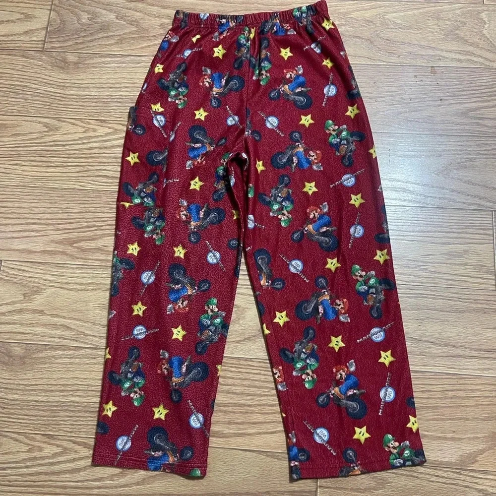 Mario Kart Wii Pajama Pants Youth XL